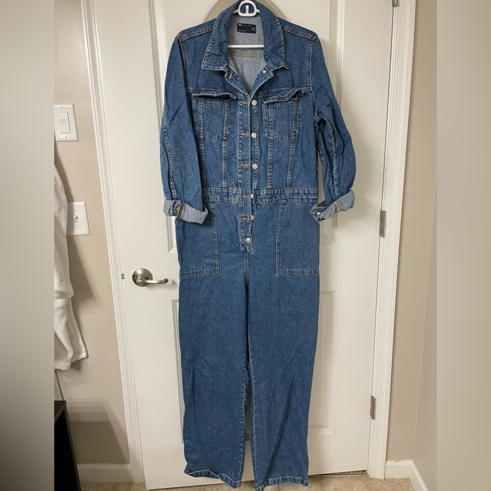 ASOS denim jumpsuit